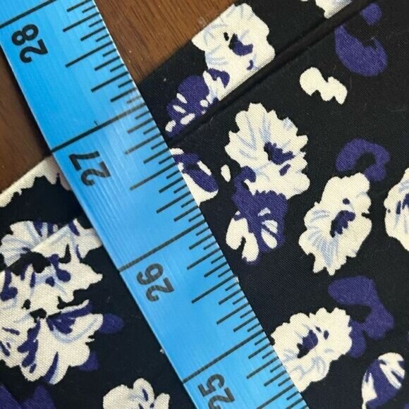 Express women’s floral‎ blue pencil skirt size 10 - Picture 8 of 8
